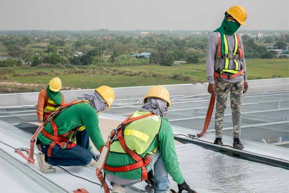 A cost-effective way to repair damaged roofs