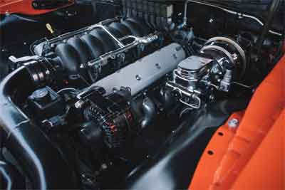 The emission, power and accessories of the car engine