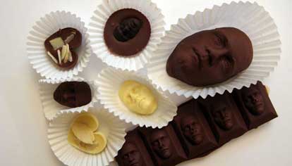 Print Chocolate with Plastic